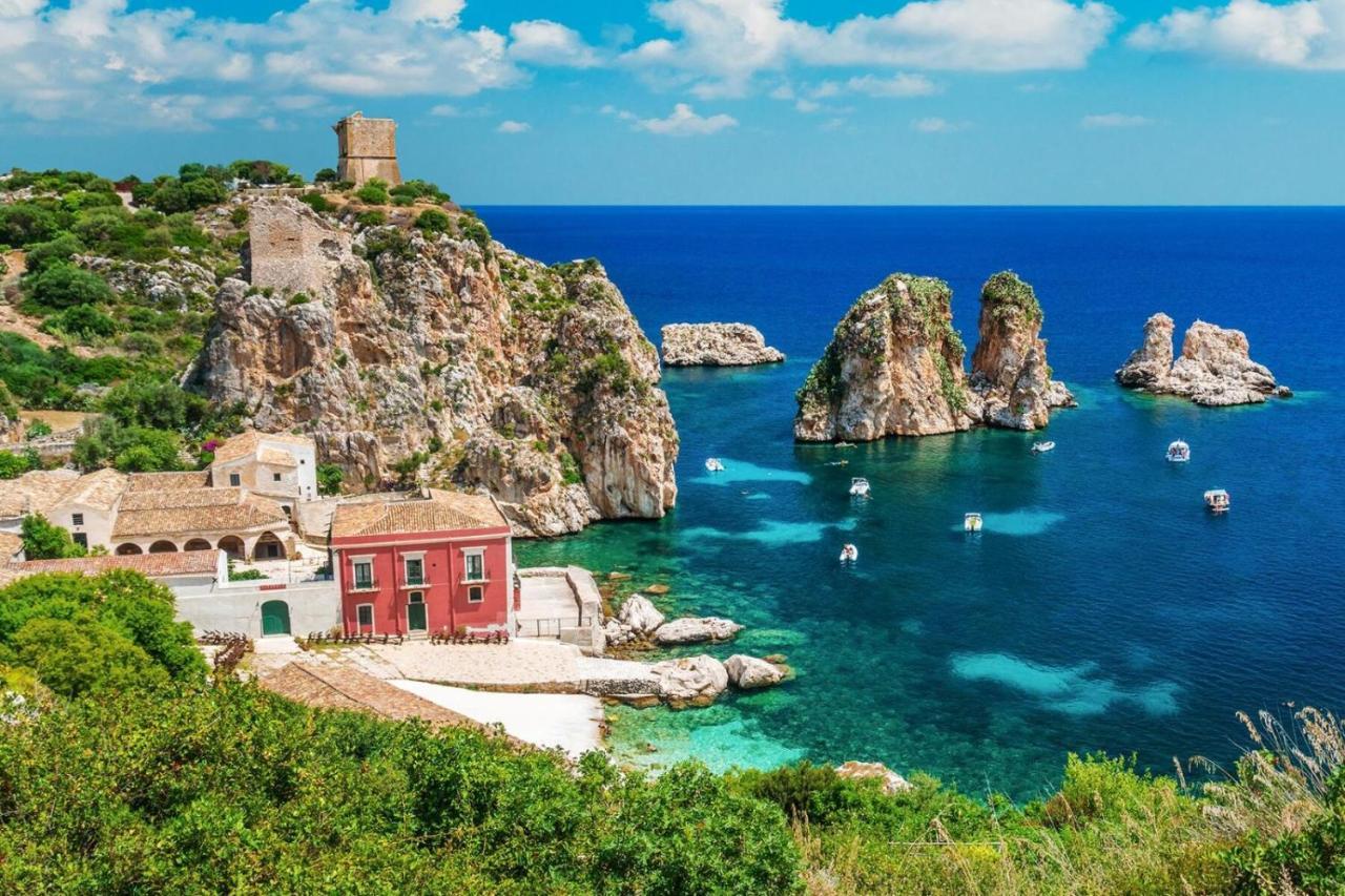 Villa Fiorenza - 100 Mt Dal Mare Castellammare del Golfo Kültér fotó
